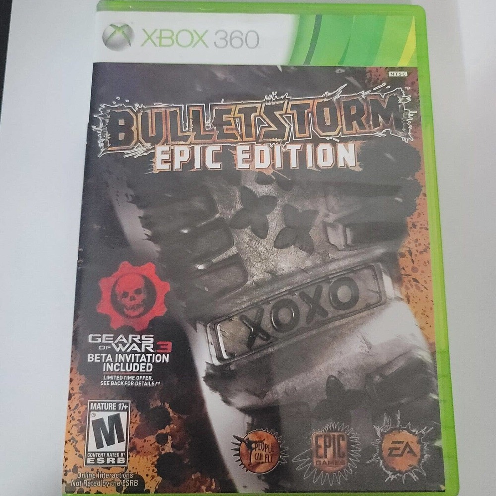 Bulletstorm Epic Edition for Xbox 360 Complete Fast Shipping!